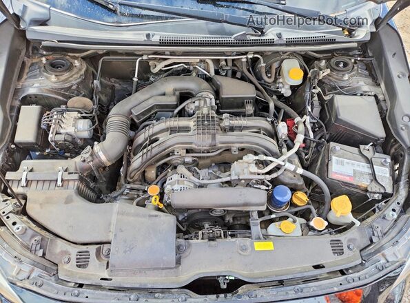 JF2GTAEC3KH217594 2019 SUBARU CROSSTREK Black უკანა სალონის ხედი