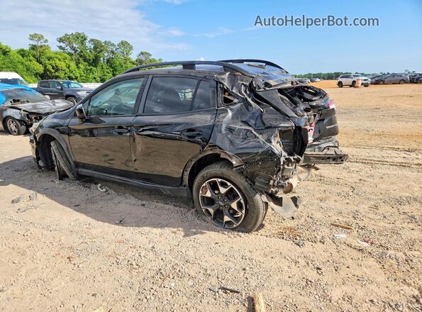 JF2GTAEC3KH217594 2019 SUBARU CROSSTREK Black უკანა მარცხენა