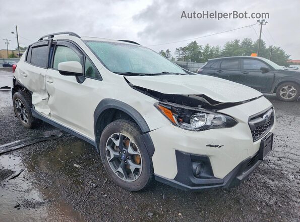 JF2GTAEC3KH314374 2019 SUBARU CROSSTREK White Front right
