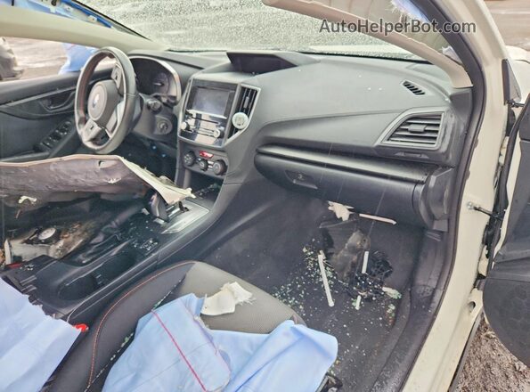 JF2GTAEC3KH314374 2019 SUBARU CROSSTREK White Dashboard view
