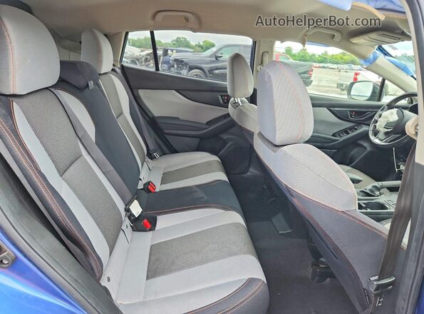 JF2GTAEC3KH357774 2019 SUBARU CROSSTREK Blue Rear interior view