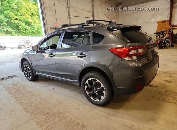 JF2GTAEC3M8253577 2021 SUBARU CROSSTREK Gray Rear left