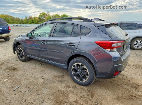 JF2GTAEC3M8300767 2021 SUBARU CROSSTREK Gray Հետևի ձախ