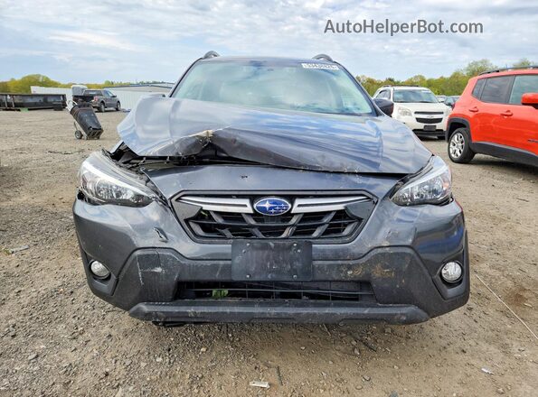 JF2GTAEC3M8300767 2021 SUBARU CROSSTREK Gray Դիմացի տեսք