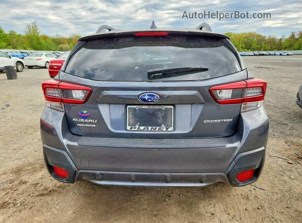 JF2GTAEC3M8300767 2021 SUBARU CROSSTREK Gray Հետևի տեսք
