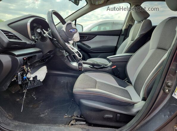 JF2GTAEC3M8300767 2021 SUBARU CROSSTREK Gray Սալոնի դիմացի տեսք