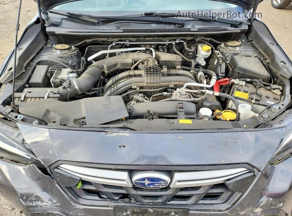 JF2GTAEC3M8300767 2021 SUBARU CROSSTREK Gray Սալոնի հետևի տեսք