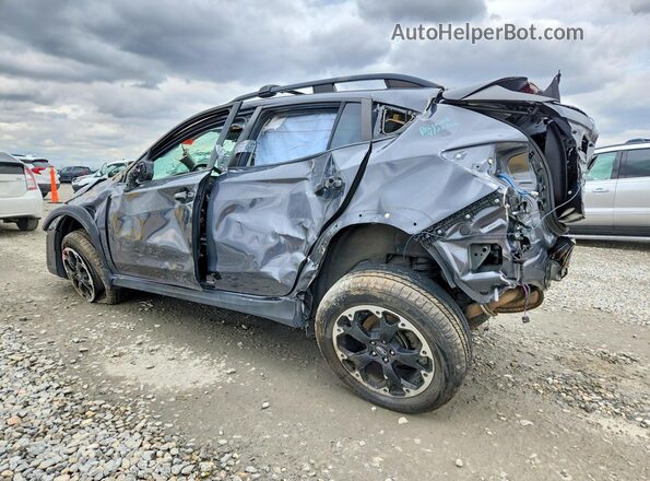 JF2GTAEC3MH371208 2021 SUBARU CROSSTREK Charcoal Задня ліва чверть