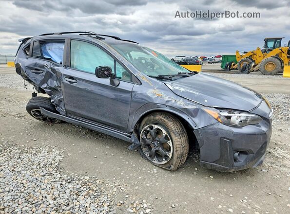 JF2GTAEC3MH371208 2021 SUBARU CROSSTREK Charcoal Передня права чверть