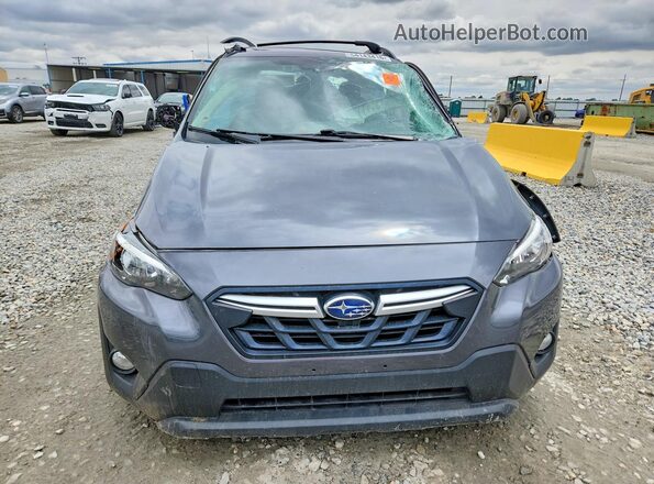 JF2GTAEC3MH371208 2021 SUBARU CROSSTREK Charcoal Вид спереду