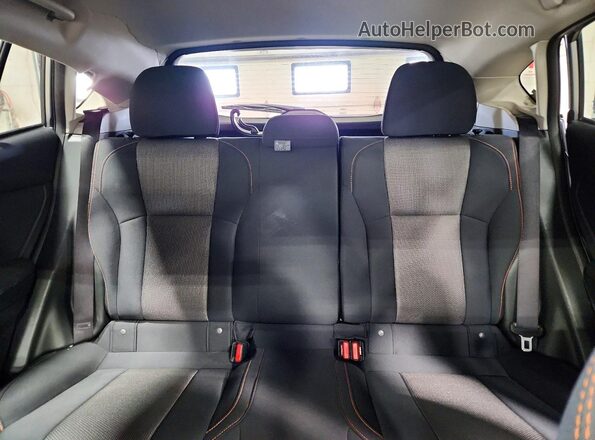 JF2GTAEC3PH299656 2023 SUBARU CROSSTREK Gray უკანა სავარძლების ხედი