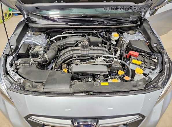 JF2GTAEC3PH299656 2023 SUBARU CROSSTREK Gray ძრავის განყოფილების ხედი