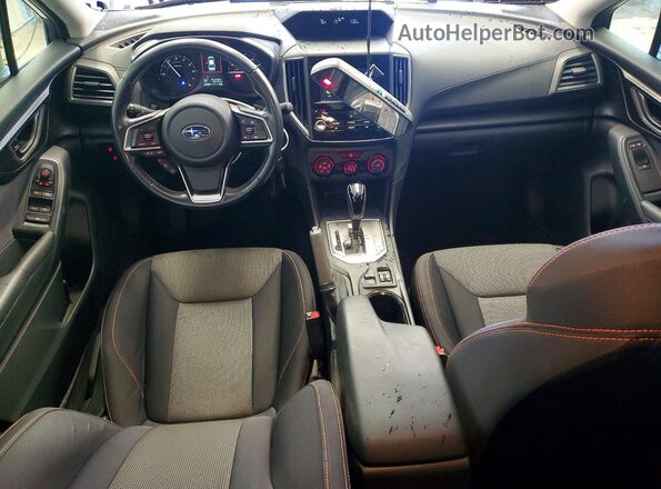 JF2GTAEC4K8341762 2019 SUBARU CROSSTREK Белый Вид панели приборов