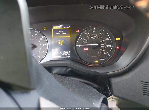JF2GTAEC4KH244674 2019 SUBARU CROSSTREK Red Вид задніх сидінь