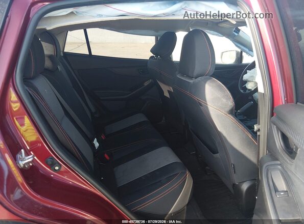 JF2GTAEC4KH244674 2019 SUBARU CROSSTREK Red Вид наклейки з VIN-кодом