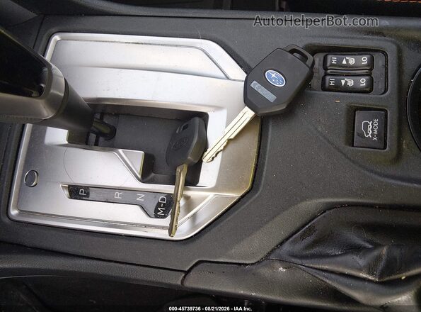 JF2GTAEC4KH244674 2019 SUBARU CROSSTREK Red Вид панелі приладів