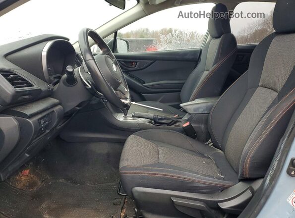 JF2GTAEC4KH344404 2019 SUBARU CROSSTREK Gray Widok wnętrza z przodu