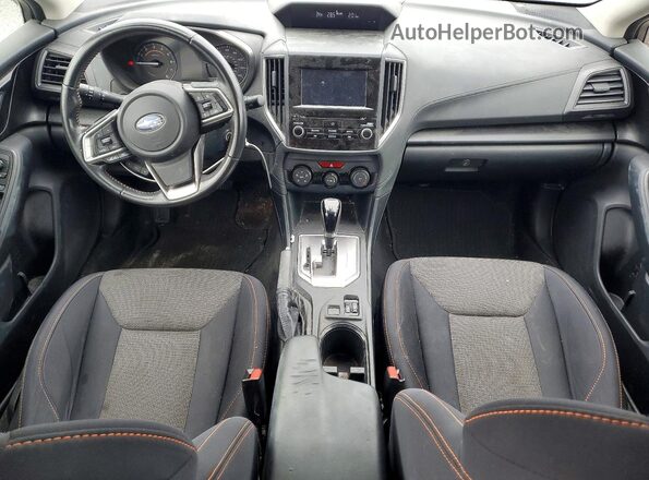 JF2GTAEC4KH344404 2019 SUBARU CROSSTREK Gray Widok deski rozdzielczej