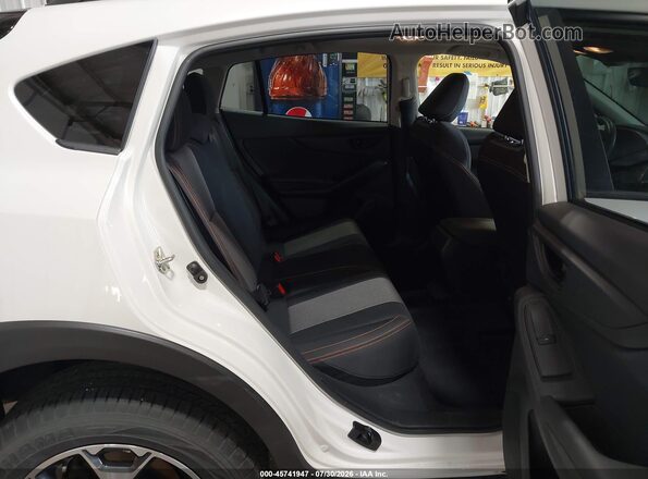 JF2GTAEC4LH258494 2020 SUBARU CROSSTREK White Widok naklejki z numerem VIN