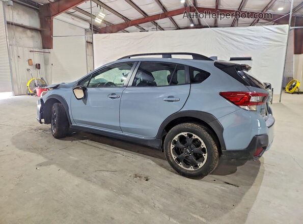 JF2GTAEC4NH280305 2022 SUBARU CROSSTREK Blue Trasero izquierdo