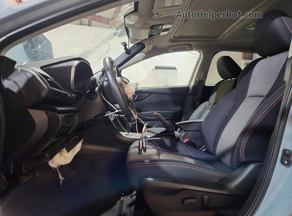 JF2GTAEC4NH280305 2022 SUBARU CROSSTREK Blue Vista interior delantera