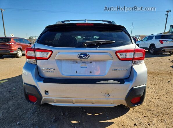 JF2GTAEC5K8243453 2019 SUBARU CROSSTREK Silver Rear view