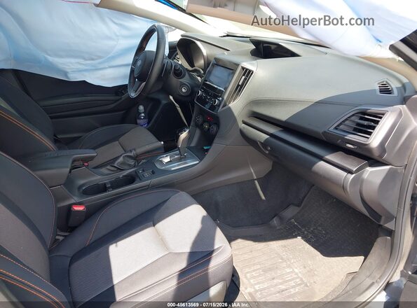 JF2GTAEC5KH361955 2019 SUBARU CROSSTREK Gray Вид салону спереду