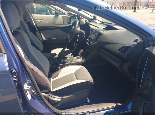 JF2GTAEC5KH388881 2019 SUBARU CROSSTREK Blue წინა სალონის ხედი
