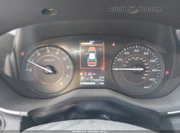 JF2GTAEC5L8222023 2020 SUBARU CROSSTREK Gray Հետևի նստատեղերի տեսք