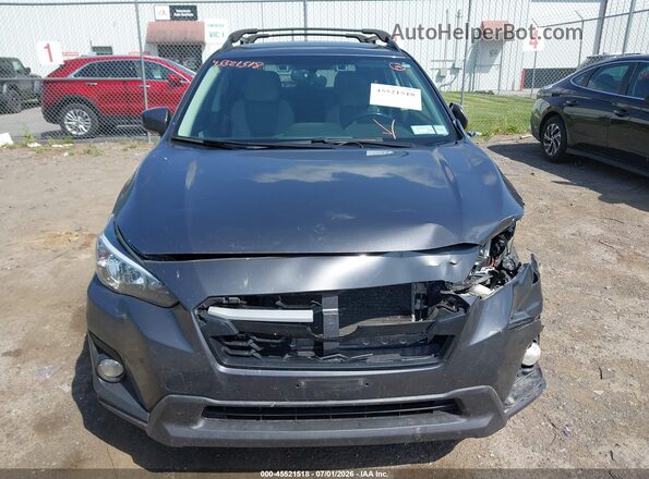 JF2GTAEC5L8222023 2020 SUBARU CROSSTREK Gray Սարքավորումների վահանակի տեսք
