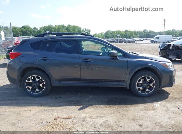 JF2GTAEC5L8222023 2020 SUBARU CROSSTREK Gray Սալոնի հետևի տեսք