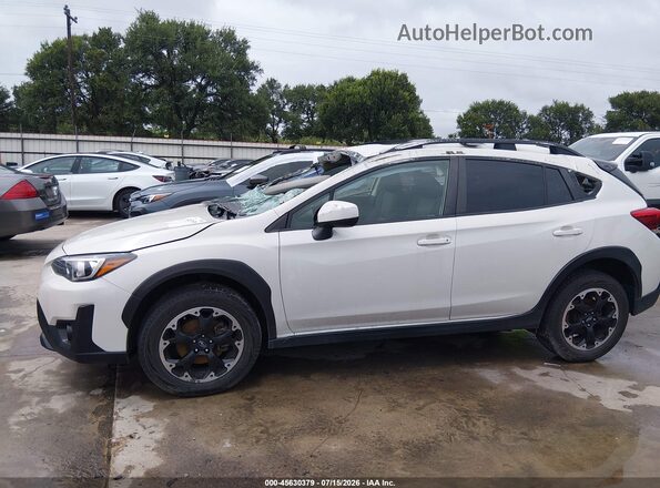 JF2GTAEC5P8286620 2023 SUBARU CROSSTREK White Vista del cuadro de instrumentos