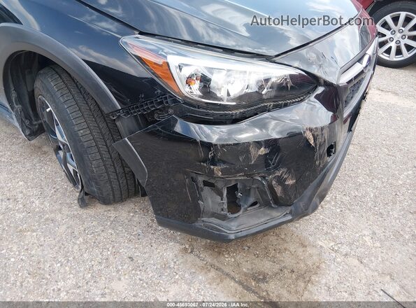 JF2GTAEC6K8327698 2019 SUBARU CROSSTREK Black Widok z przodu