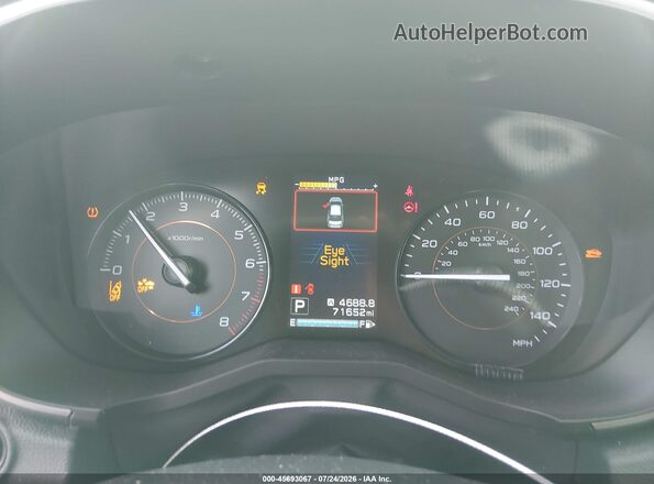JF2GTAEC6K8327698 2019 SUBARU CROSSTREK Black Widok tylnych siedzeń