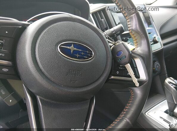 JF2GTAEC6K8327698 2019 SUBARU CROSSTREK Black Widok deski rozdzielczej