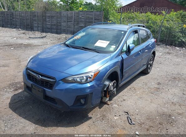 JF2GTAEC6K8397380 2019 SUBARU CROSSTREK Blue Front left