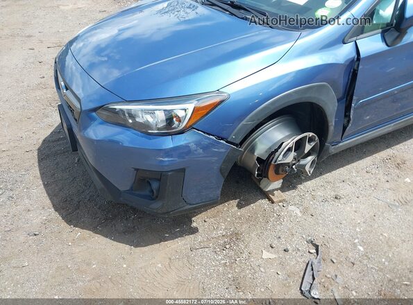 JF2GTAEC6K8397380 2019 SUBARU CROSSTREK Blue Front view