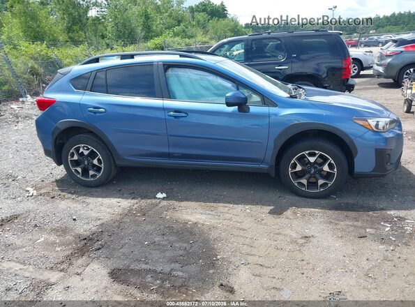 JF2GTAEC6K8397380 2019 SUBARU CROSSTREK Blue Rear interior view