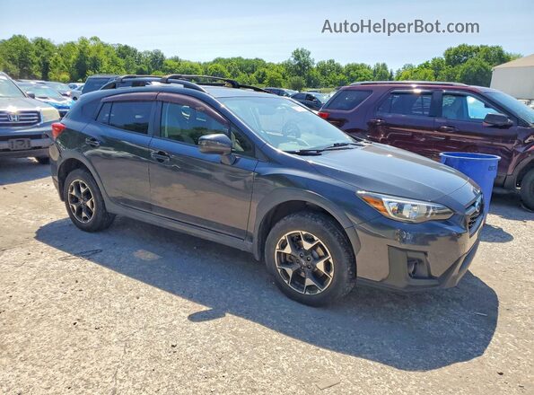 JF2GTAEC6KH206444 2019 SUBARU CROSSTREK Charcoal Delantero derecho