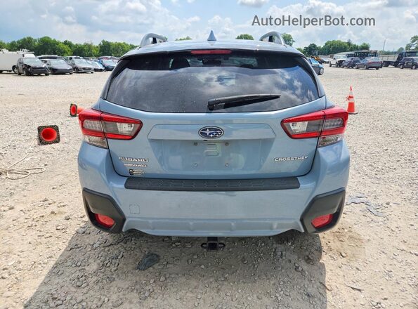 JF2GTAEC6L8228381 2020 SUBARU CROSSTREK Blue Rear view