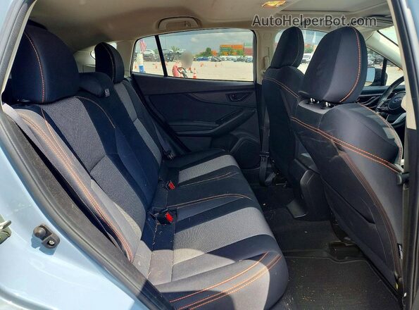 JF2GTAEC6L8228381 2020 SUBARU CROSSTREK Blue Rear interior view