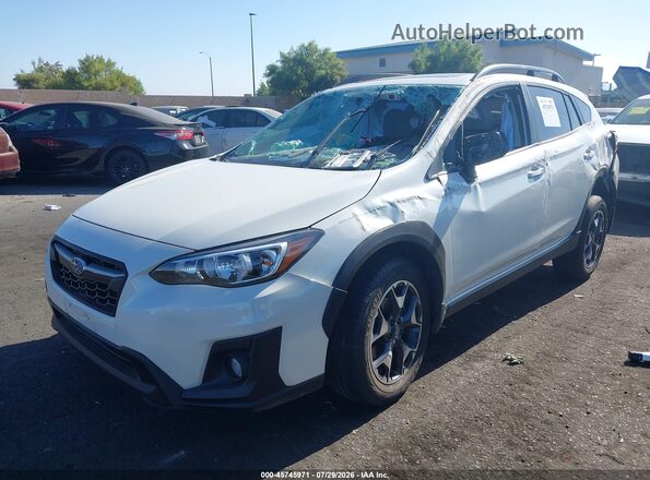 JF2GTAEC6LH263373 2020 SUBARU CROSSTREK White Przód lewy