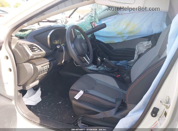 JF2GTAEC6LH263373 2020 SUBARU CROSSTREK White Widok wnętrza z przodu