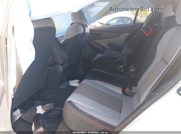 JF2GTAEC6LH263373 2020 SUBARU CROSSTREK White Widok naklejki z numerem VIN