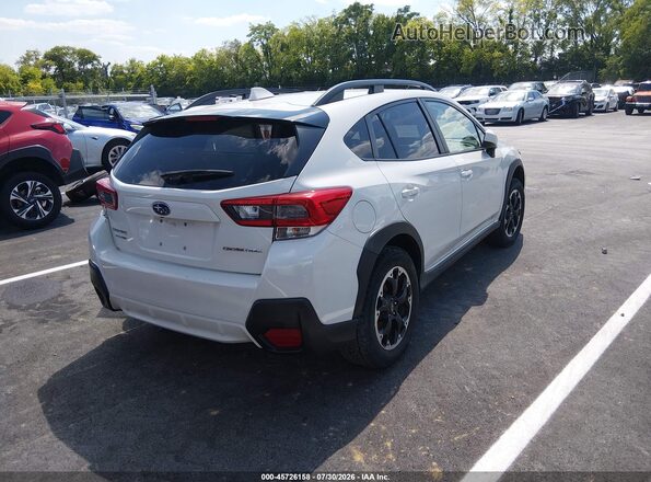 JF2GTAEC6M8335528 2021 SUBARU CROSSTREK Белый Задняя правая четверть