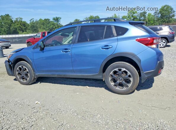 JF2GTAEC6MH344939 2021 SUBARU CROSSTREK Blue Tył lewy