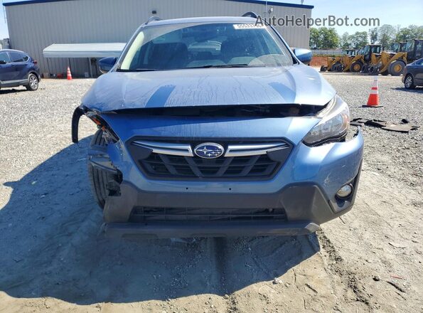 JF2GTAEC6MH344939 2021 SUBARU CROSSTREK Blue Widok z przodu