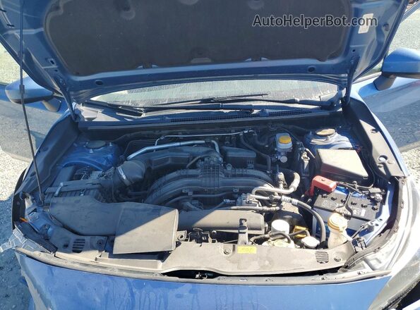 JF2GTAEC6MH344939 2021 SUBARU CROSSTREK Blue Widok komory silnika