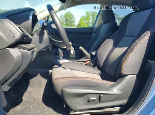 JF2GTAEC6MH344939 2021 SUBARU CROSSTREK Blue Widok wnętrza z przodu