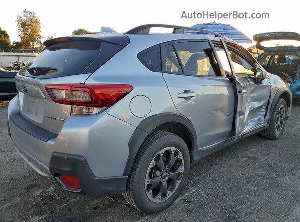 JF2GTAEC6N8211762 2022 SUBARU CROSSTREK Silver Trasero derecho